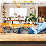 Air Compression Calf Feet Thigh Foot Massager Health & Wellness - Tophatter Daily Deals