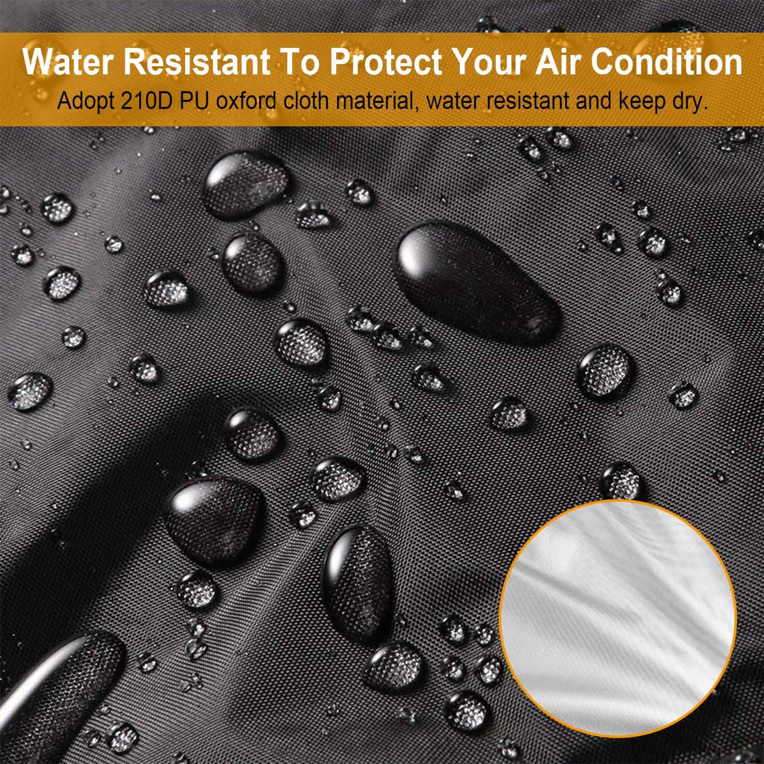 Air Conditioner Cover Outdoor Water-Resistant Home Improvement - Tophatter Daily Deals