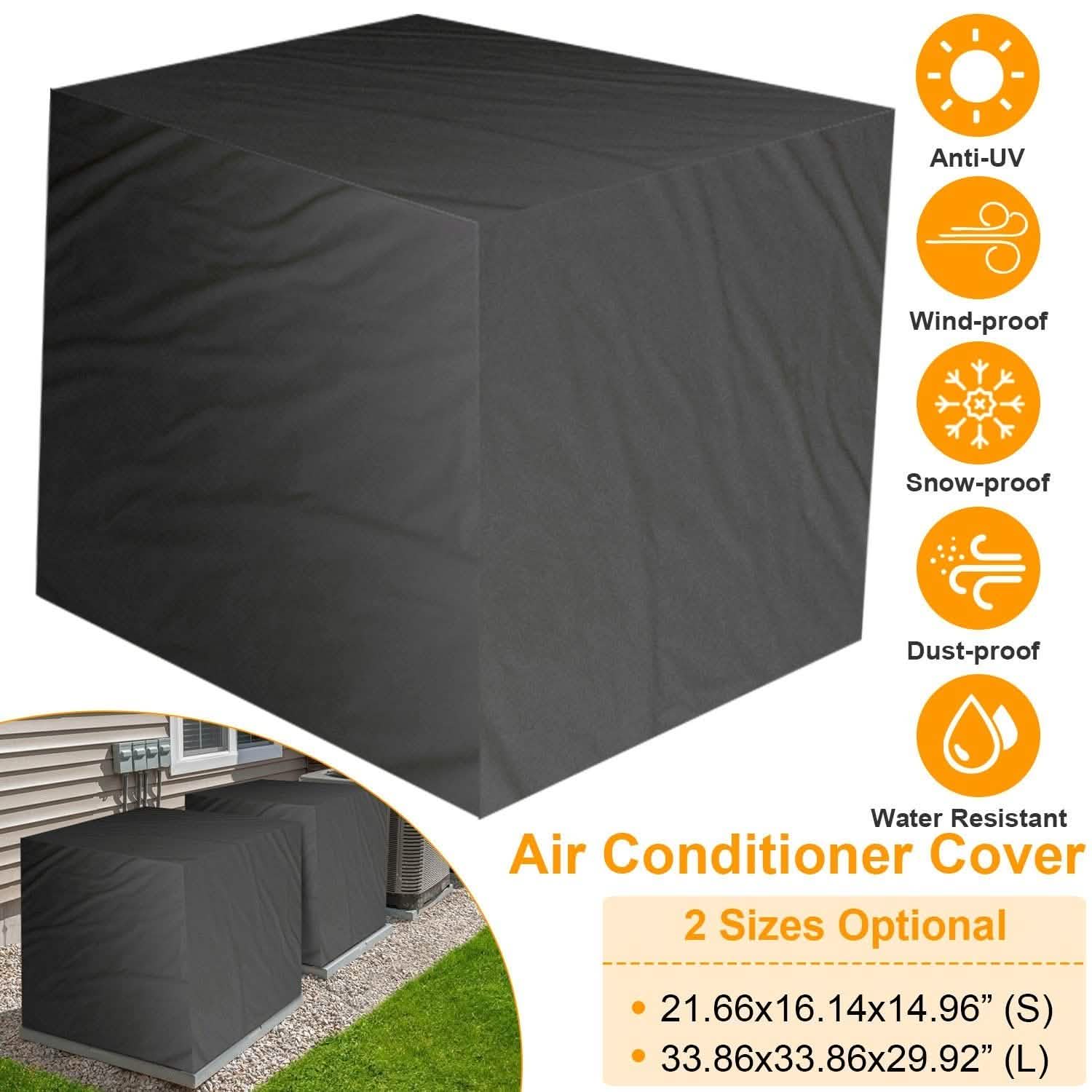 Air Conditioner Cover Outdoor Water-Resistant Home Improvement - Tophatter Daily Deals