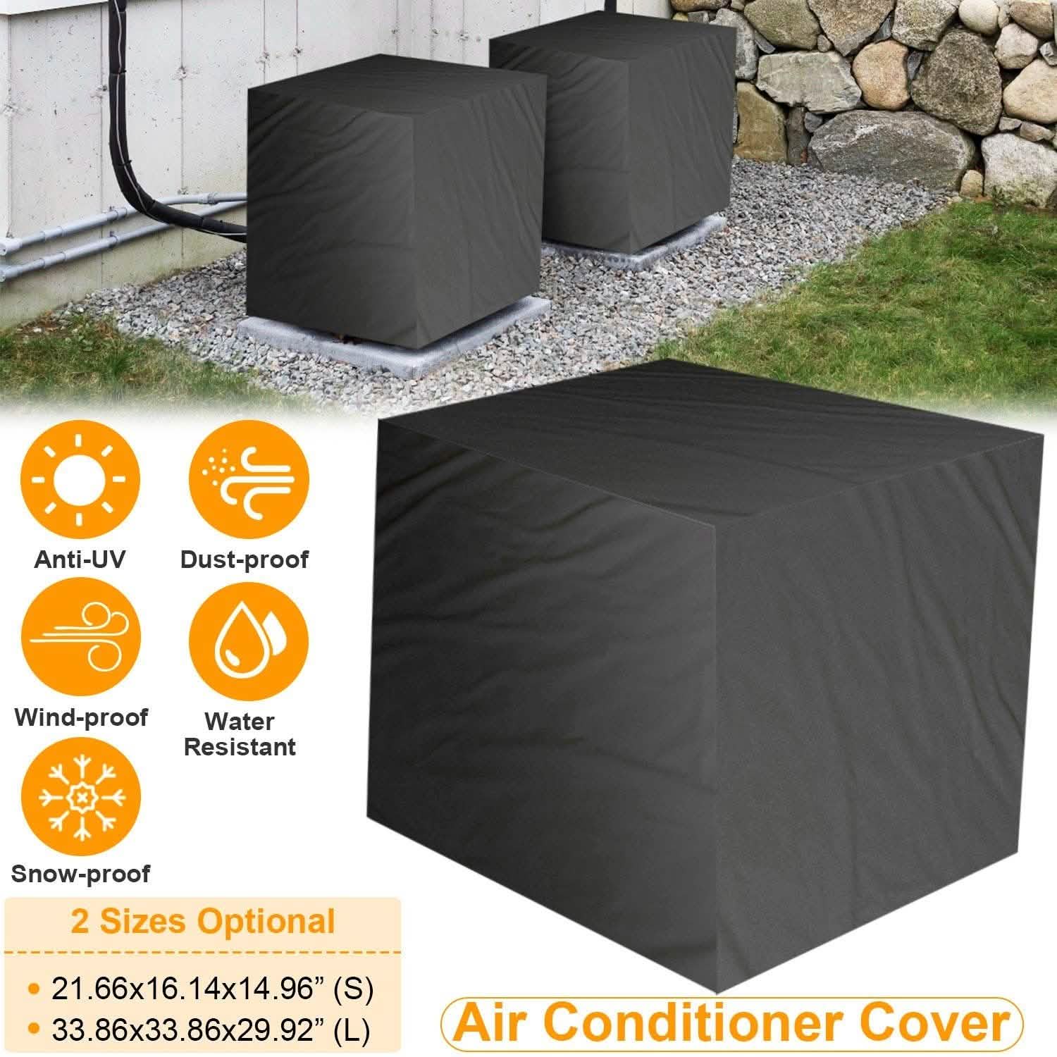 Air Conditioner Cover Outdoor Water-Resistant Home Improvement - Tophatter Daily Deals