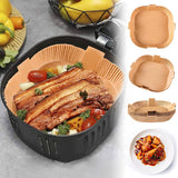 100-Pack: Air Fryer Disposable Paper Liners Kitchen Tools & Gadgets - Tophatter Daily Deals