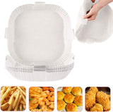 100-Pack: Air Fryer Disposable Paper Liners White Kitchen Tools & Gadgets - Tophatter Daily Deals