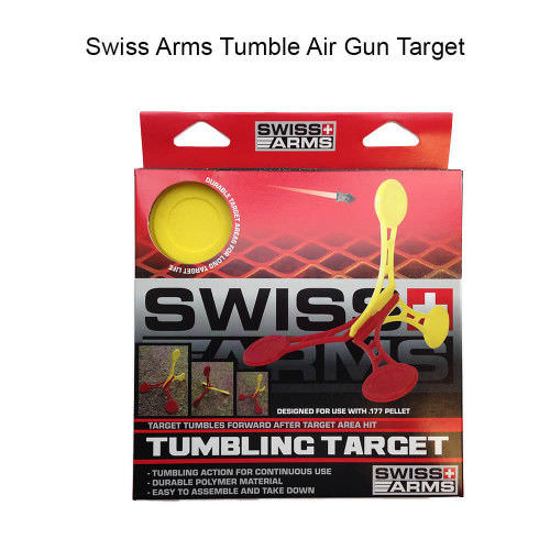 Swiss Arms Tumbling Air Gun Target - Tophatter's Guns'N'Weapons Store Collectible Weapons - Tophatter Daily Deals