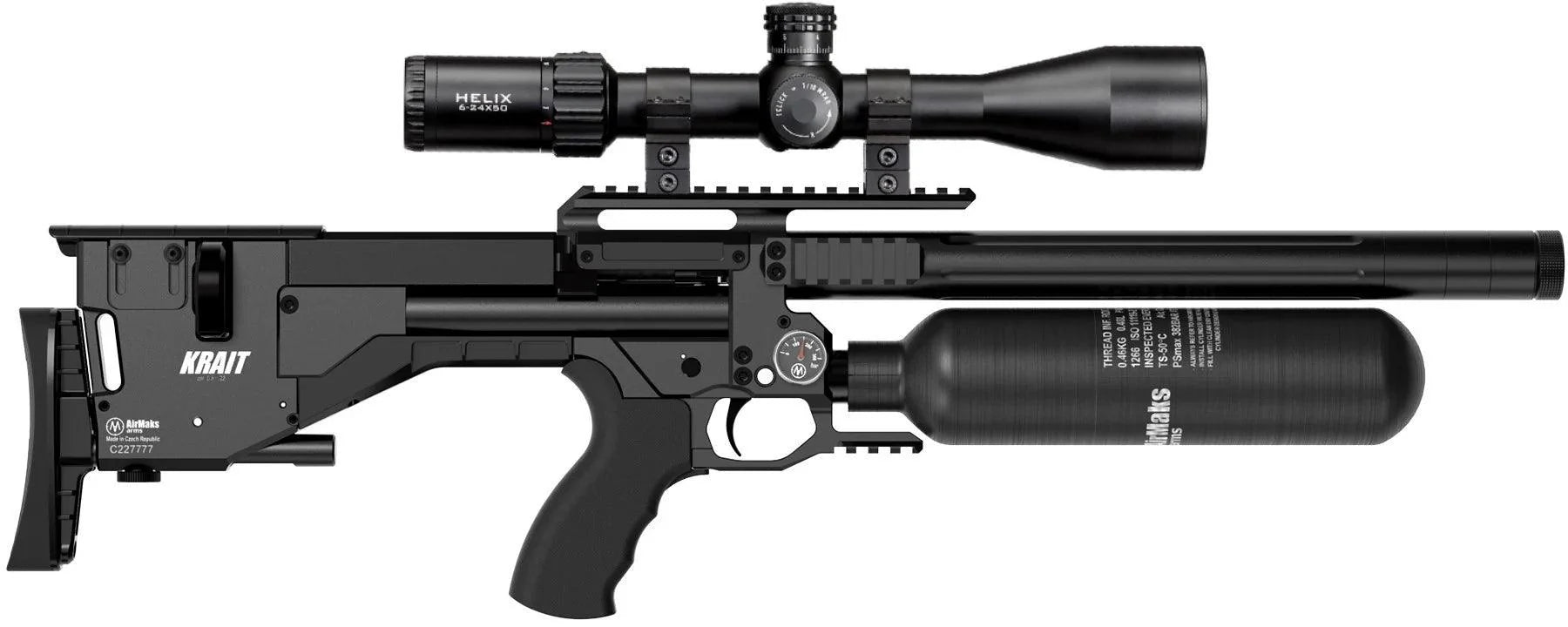 AIRMAKS KRAIT L PCP RIFLE 480CC - .22 CAL - Tophatter's Army Deals RIFLES - Tophatter Daily Deals