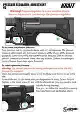 AIRMAKS KRAIT L PCP RIFLE 480CC - .22 CAL - Tophatter's Army Deals RIFLES - Tophatter Daily Deals