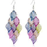 Aisansty Handmade Boho Super Lightweight Chandelier Dangle Drop Earring Multicolor Earrings - Tophatter Daily Deals