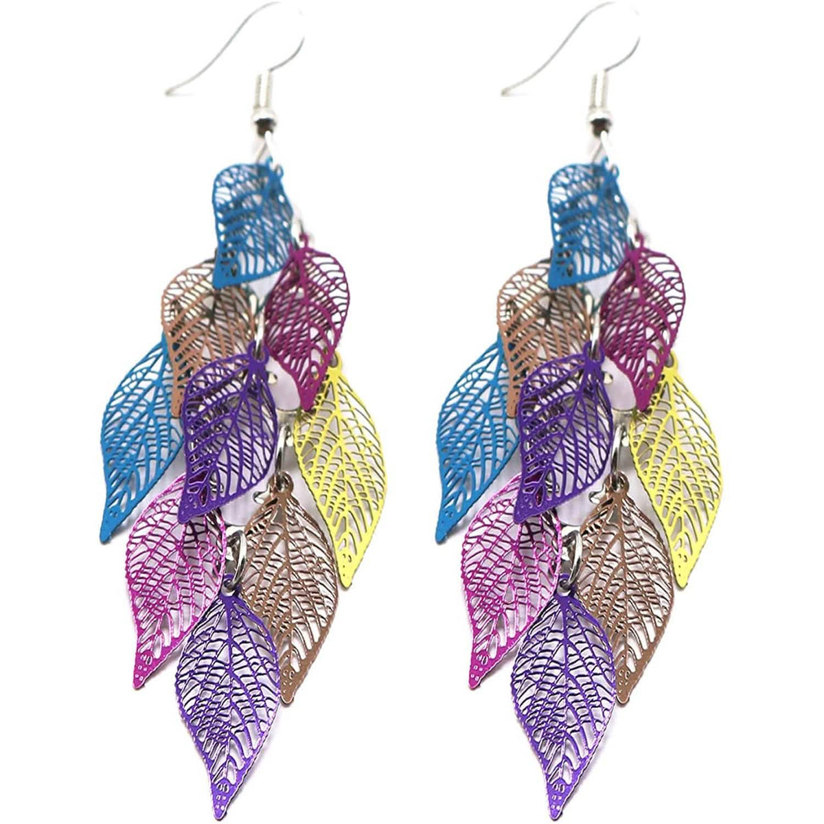 Aisansty Handmade Boho Super Lightweight Chandelier Dangle Drop Earring Earrings - Tophatter Daily Deals