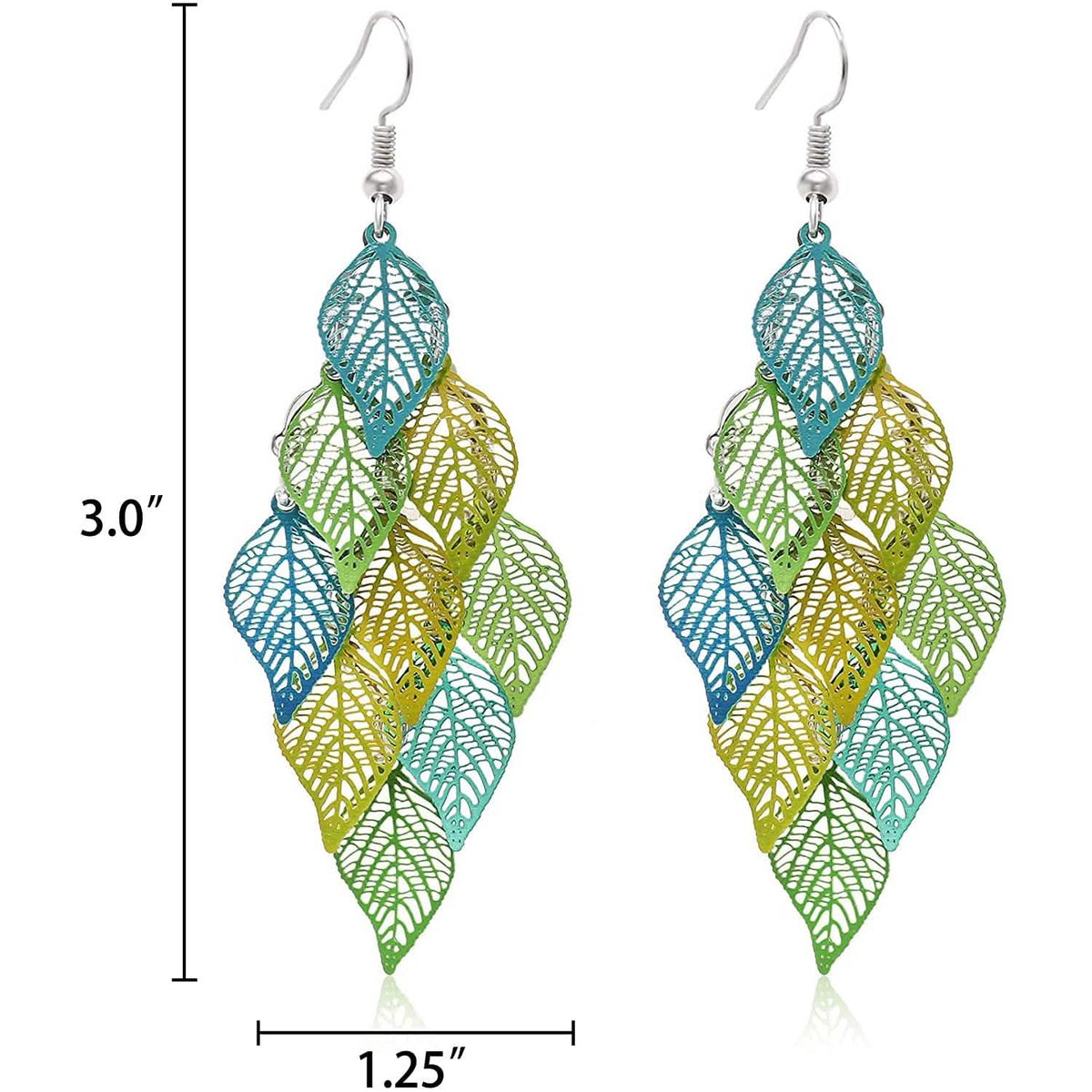 Aisansty Handmade Boho Super Lightweight Chandelier Dangle Drop Earring Earrings - Tophatter Daily Deals