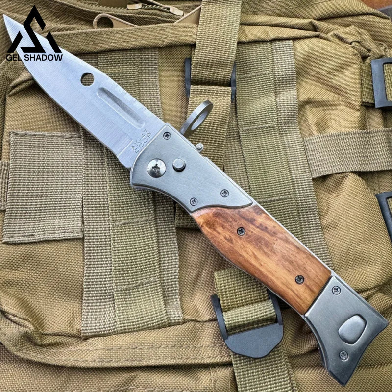 AK47 Automatic Pocket Knife-GS25 Knife+Oxford Bag Pocket Knives - Tophatter Daily Deals