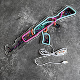 Customized AK47 Rare Skin Neon Light Game Room Decor Nightwish - Tophatter Daily Deals