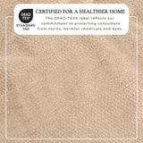100% Cotton Woven Texture Bath Towel Set - Marbella Collection Bath - Tophatter Daily Deals