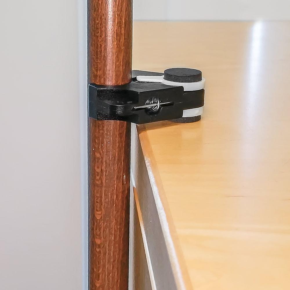 Compact Desk/Table Clip for Walking Cane Holder Clip Table Holder - Tophatter Daily Deals