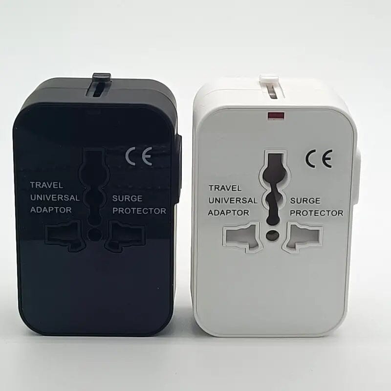 All-in-One Universal Travel Charger with Dual USB Charging Ports USB Charger - Tophatter Daily Deals