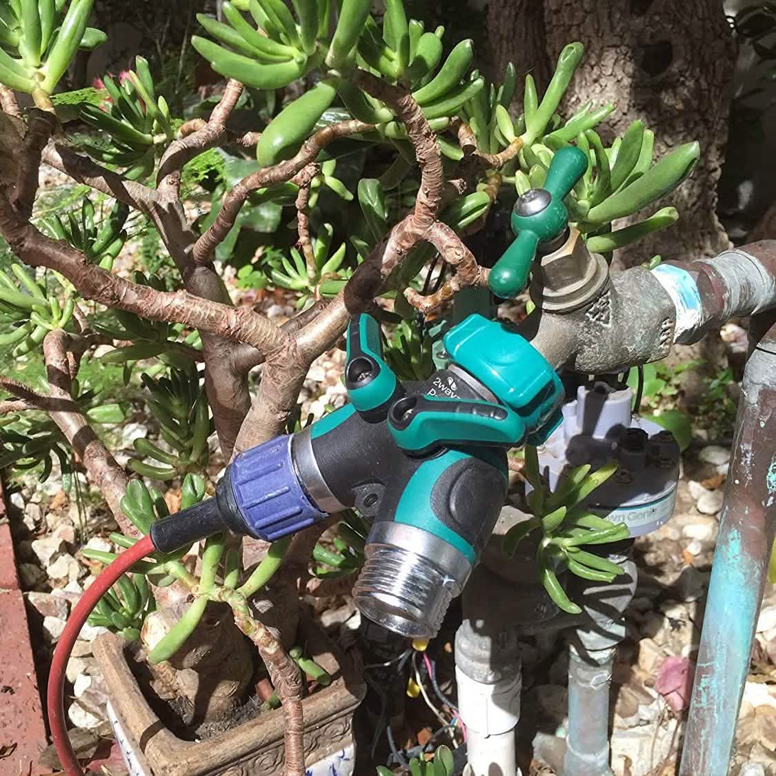 All Metal Body Garden Hose Splitter Garden & Patio - Tophatter Daily Deals