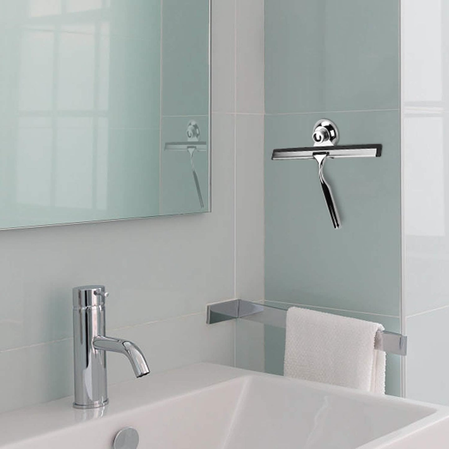 All Purpose Stainless Steel Squeegee Cleaner Bath - Tophatter Daily Deals
