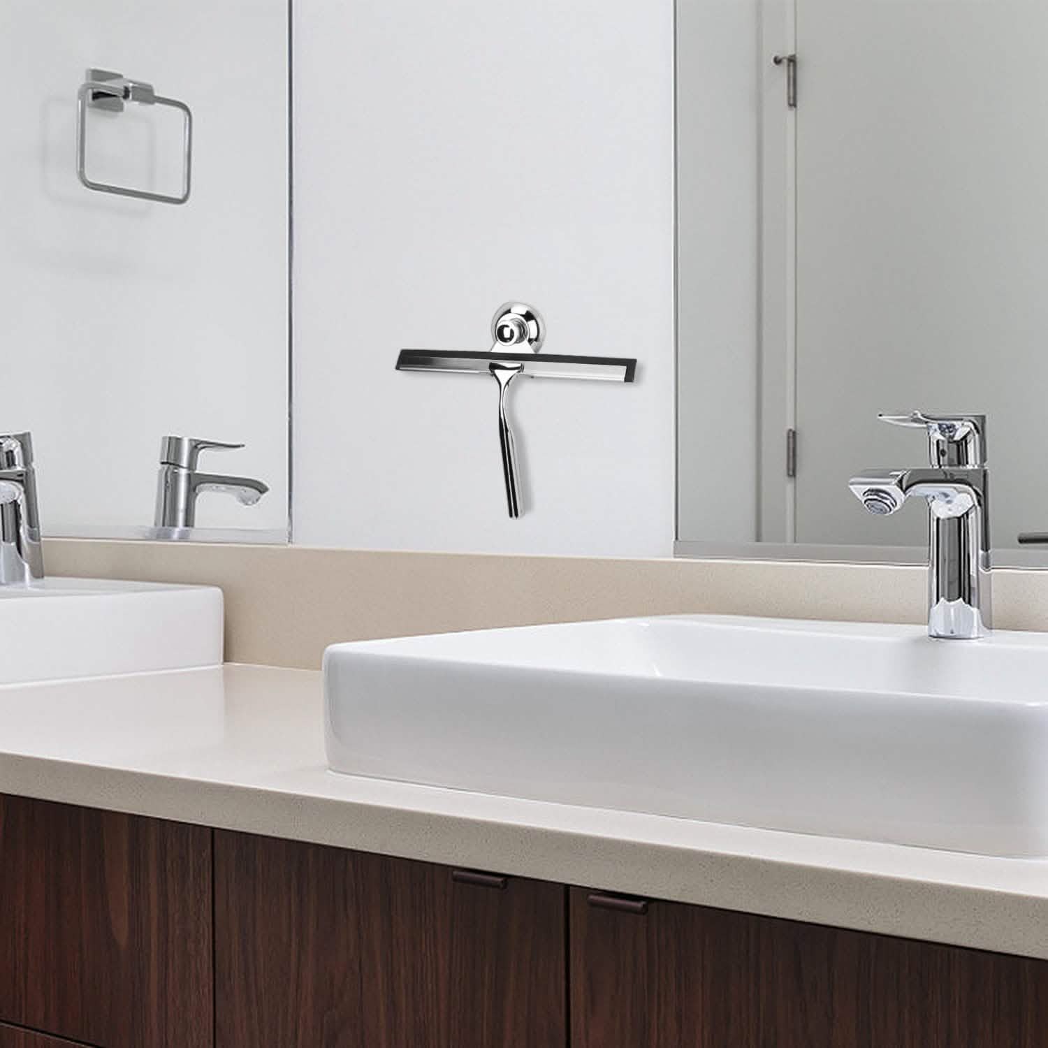 All Purpose Stainless Steel Squeegee Cleaner Bath - Tophatter Daily Deals