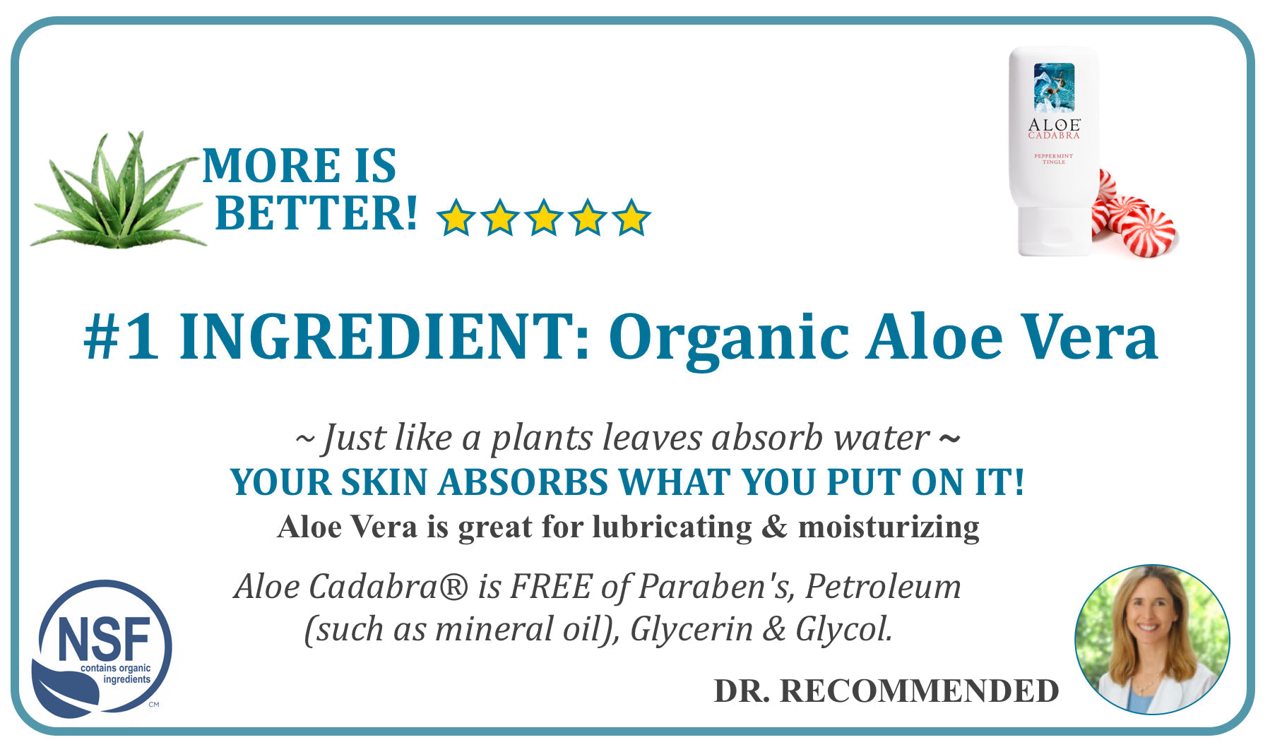 Aloe Cadabra Organic Peppermint Lube Lubricants - Tophatter Daily Deals