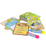 Alphabet Water Coloring Cards with 2 Magic Water Pens Toys & Games - Tophatter Daily Deals