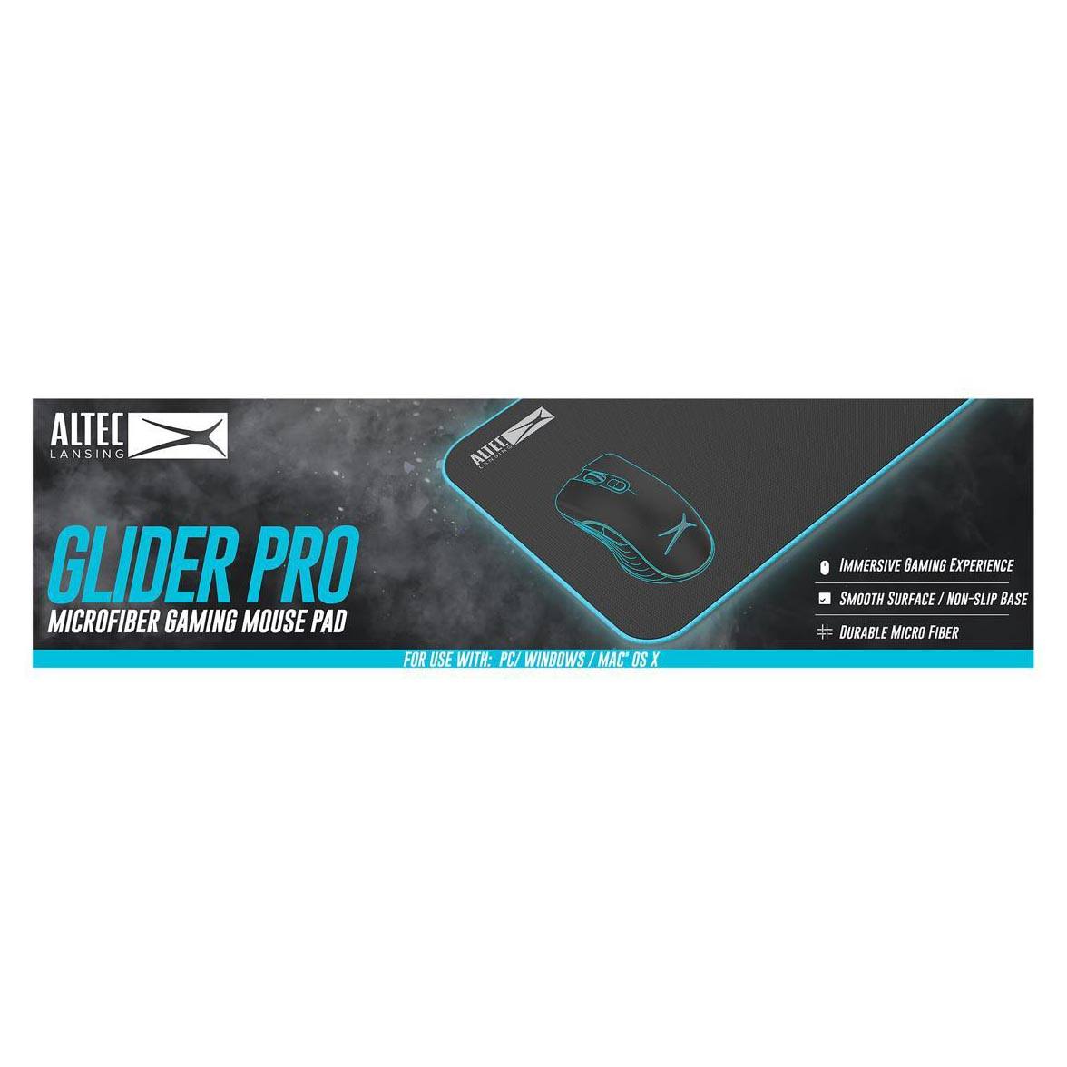 Altec Lansing - Glider Pro Gaming Mouse Pad - Black Gaming Mouse Pad - Tophatter Daily Deals
