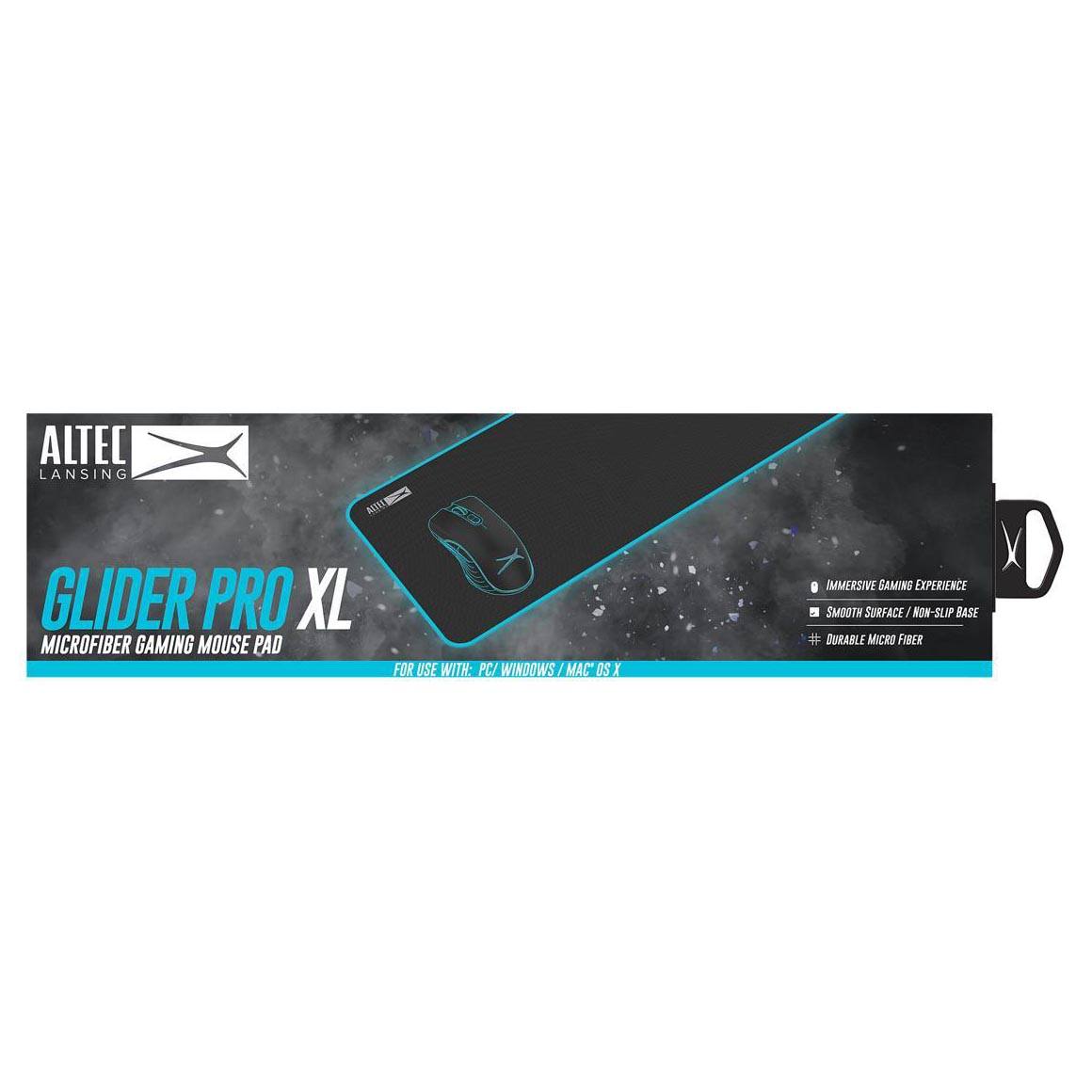 Altec Lansing - Glider Pro Gaming Mouse Pad - Black Gaming Mouse Pad - Tophatter Daily Deals