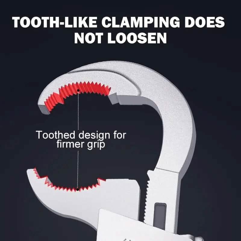 Aluminum Alloy Adjustable Wrench Home Improvement - Tophatter Daily Deals
