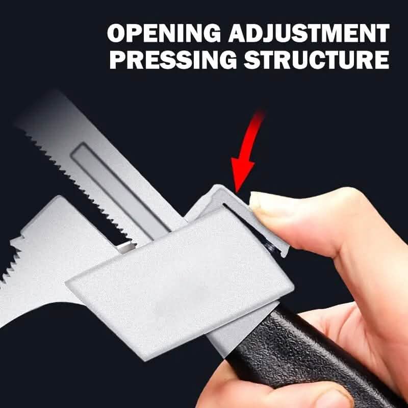 Aluminum Alloy Adjustable Wrench Home Improvement - Tophatter Daily Deals