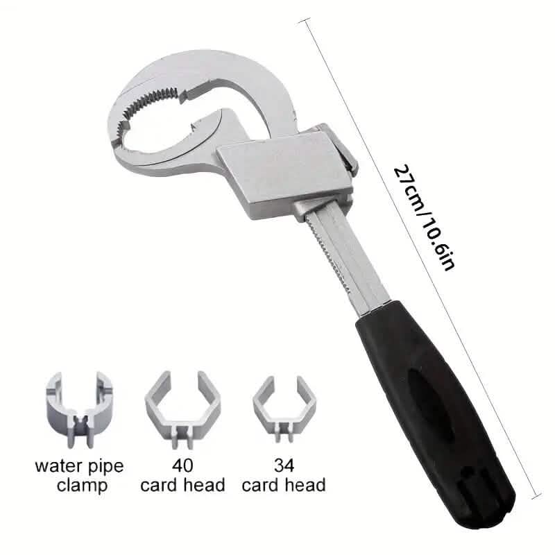 Aluminum Alloy Adjustable Wrench Home Improvement - Tophatter Daily Deals