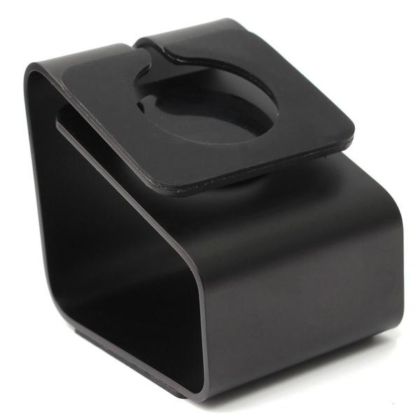 Aluminum Alloy Charger Dock Station Charging Stand Holder for Watch Black Charging Station - Tophatter Daily Deals