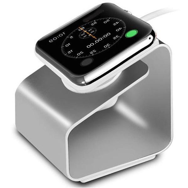 Aluminum Alloy Charger Dock Station Charging Stand Holder for Watch Charging Station - Tophatter Daily Deals