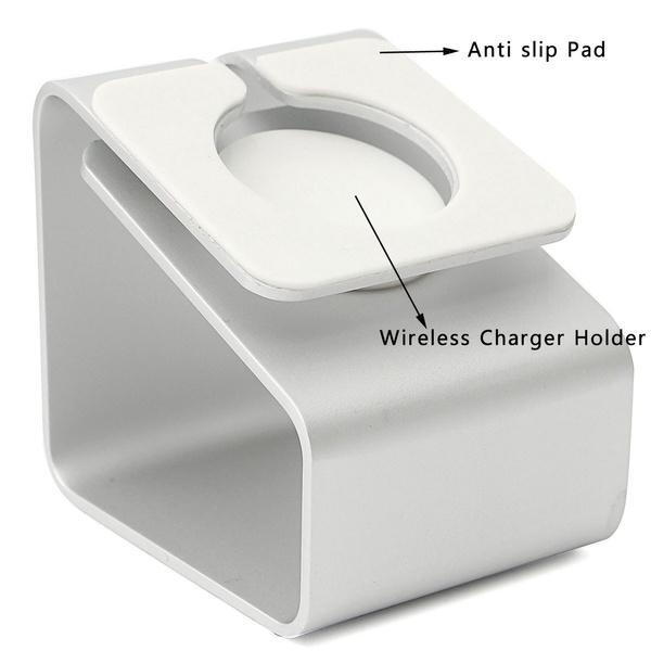 Aluminum Alloy Charger Dock Station Charging Stand Holder for Watch Charging Station - Tophatter Daily Deals