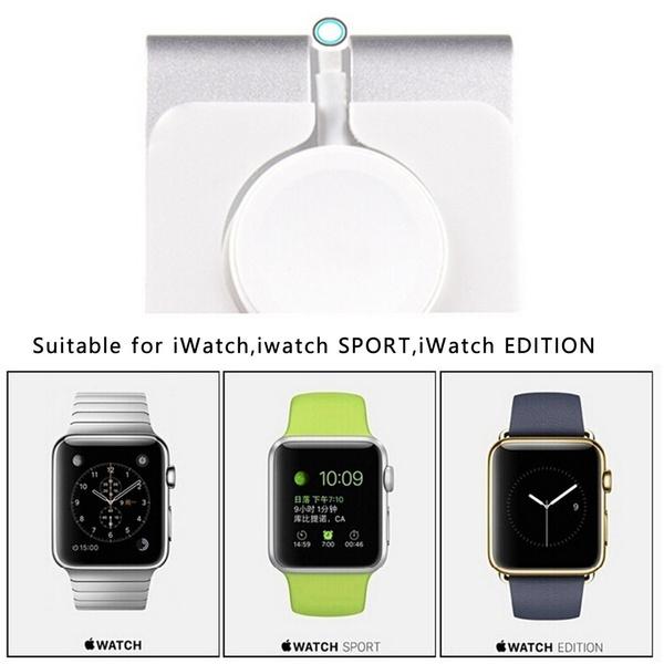 Aluminum Alloy Charger Dock Station Charging Stand Holder for Watch Charging Station - Tophatter Daily Deals