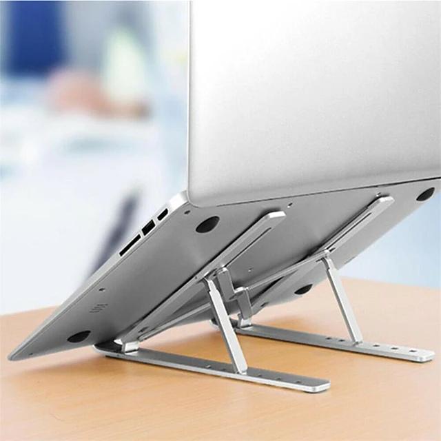Aluminum Alloy Foldable Portable Laptop Stand Laptop Stand - Tophatter Daily Deals