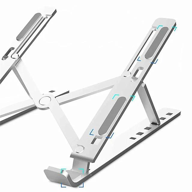 Aluminum Alloy Foldable Portable Laptop Stand Laptop Stand - Tophatter Daily Deals