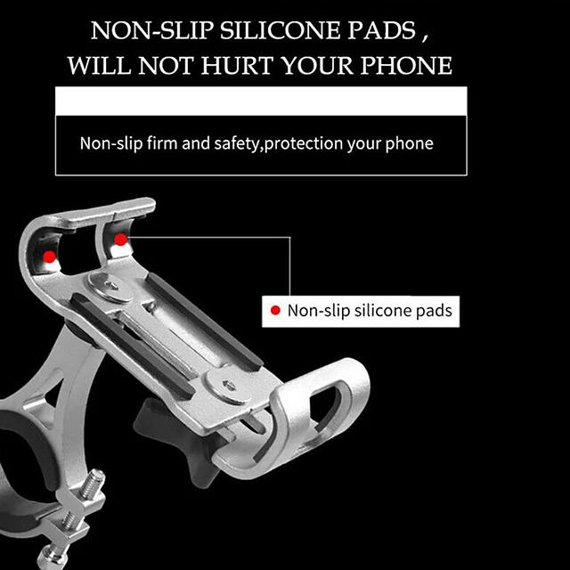 Aluminum Alloy Motorcycle Mobile Phone Holder Phone Holder - Tophatter Daily Deals