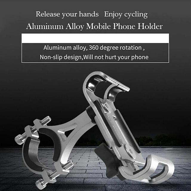 Aluminum Alloy Motorcycle Mobile Phone Holder Phone Holder - Tophatter Daily Deals