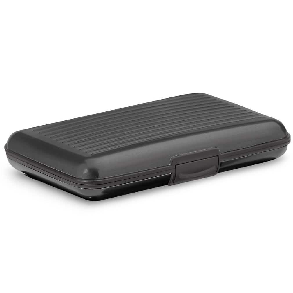 Aluminum RFID Blocking Credit Card Wallet Case Black Handbags & Wallets - Tophatter Daily Deals