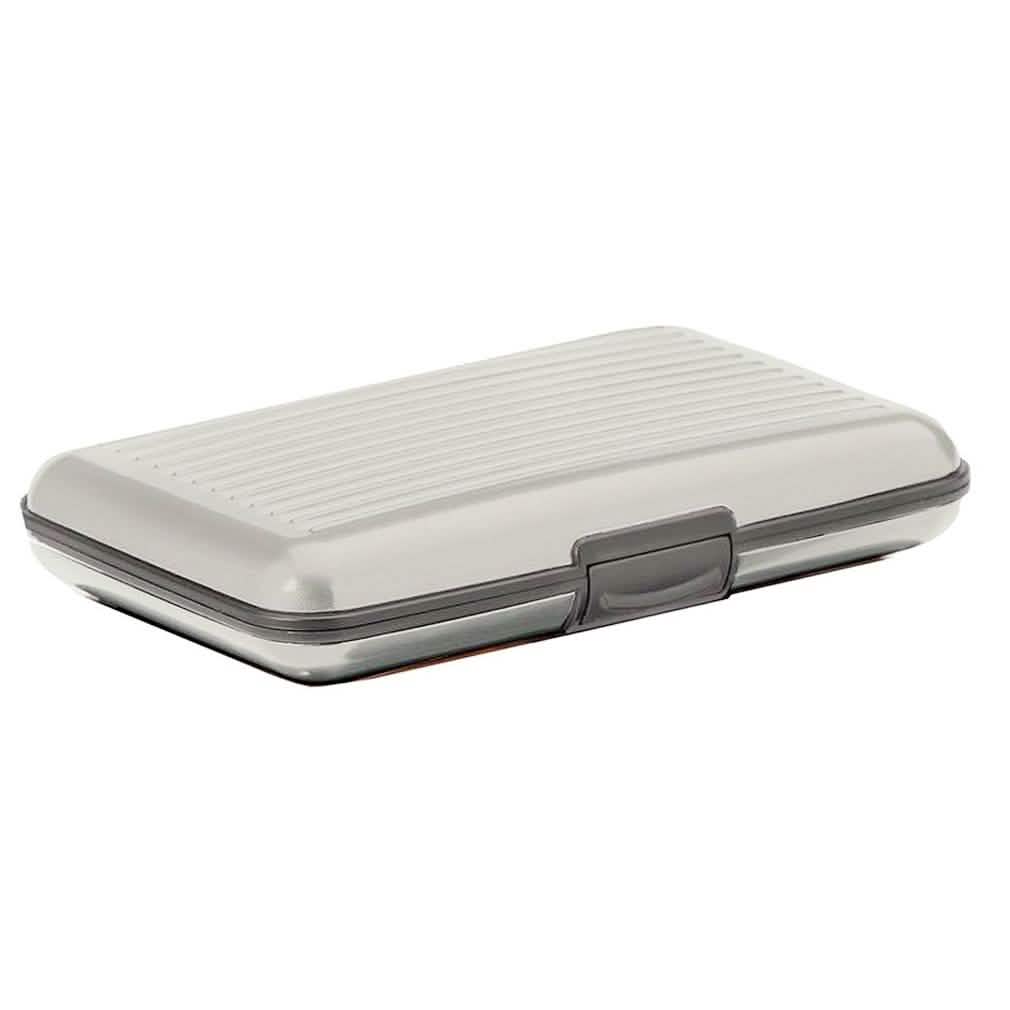 Aluminum RFID Blocking Credit Card Wallet Case Silver Handbags & Wallets - Tophatter Daily Deals