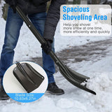 Aluminum Snow Shovel Portable Lightweight Camping Garden Beach Shovel Home Improvement - Tophatter Daily Deals