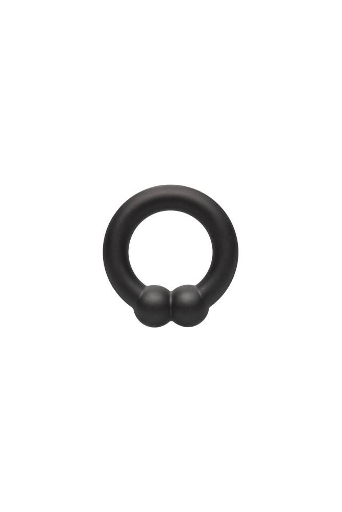 Cal Exotics - Alpha - Liquid Silicone Muscle Ring - Black Sex Toy - Tophatter Daily Deals