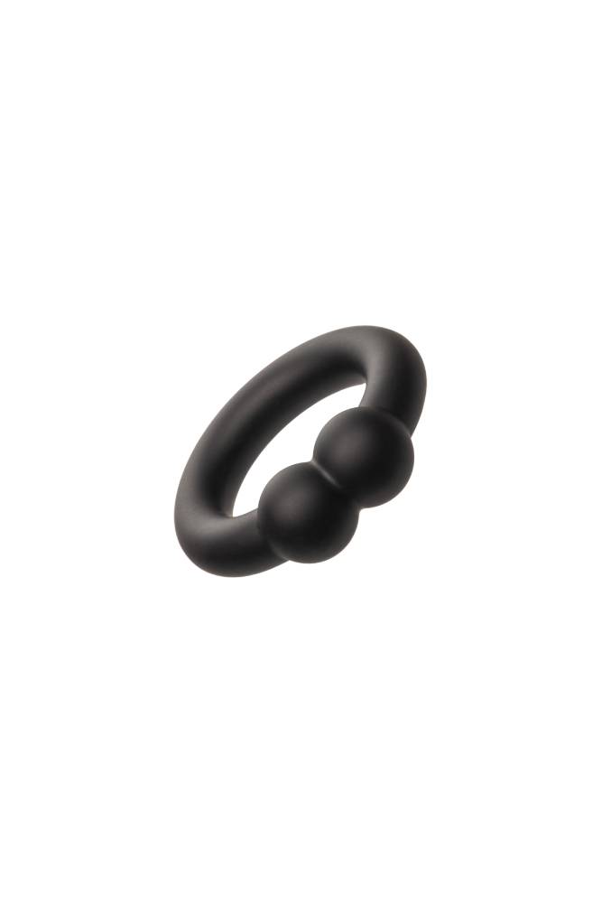 Cal Exotics - Alpha - Liquid Silicone Muscle Ring - Black Sex Toy - Tophatter Daily Deals