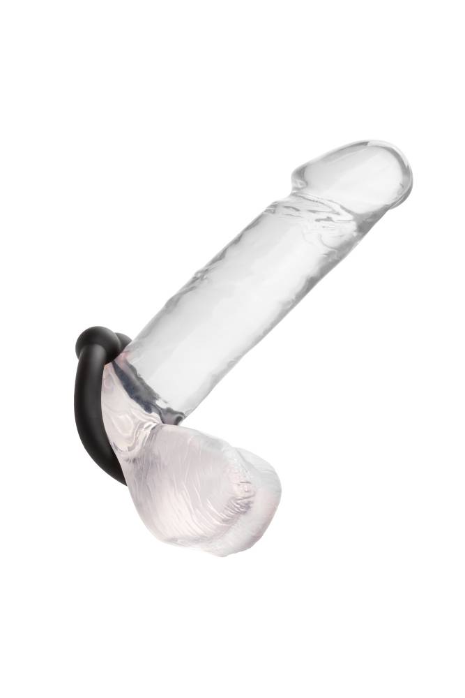 Cal Exotics - Alpha - Liquid Silicone Muscle Ring - Black Sex Toy - Tophatter Daily Deals