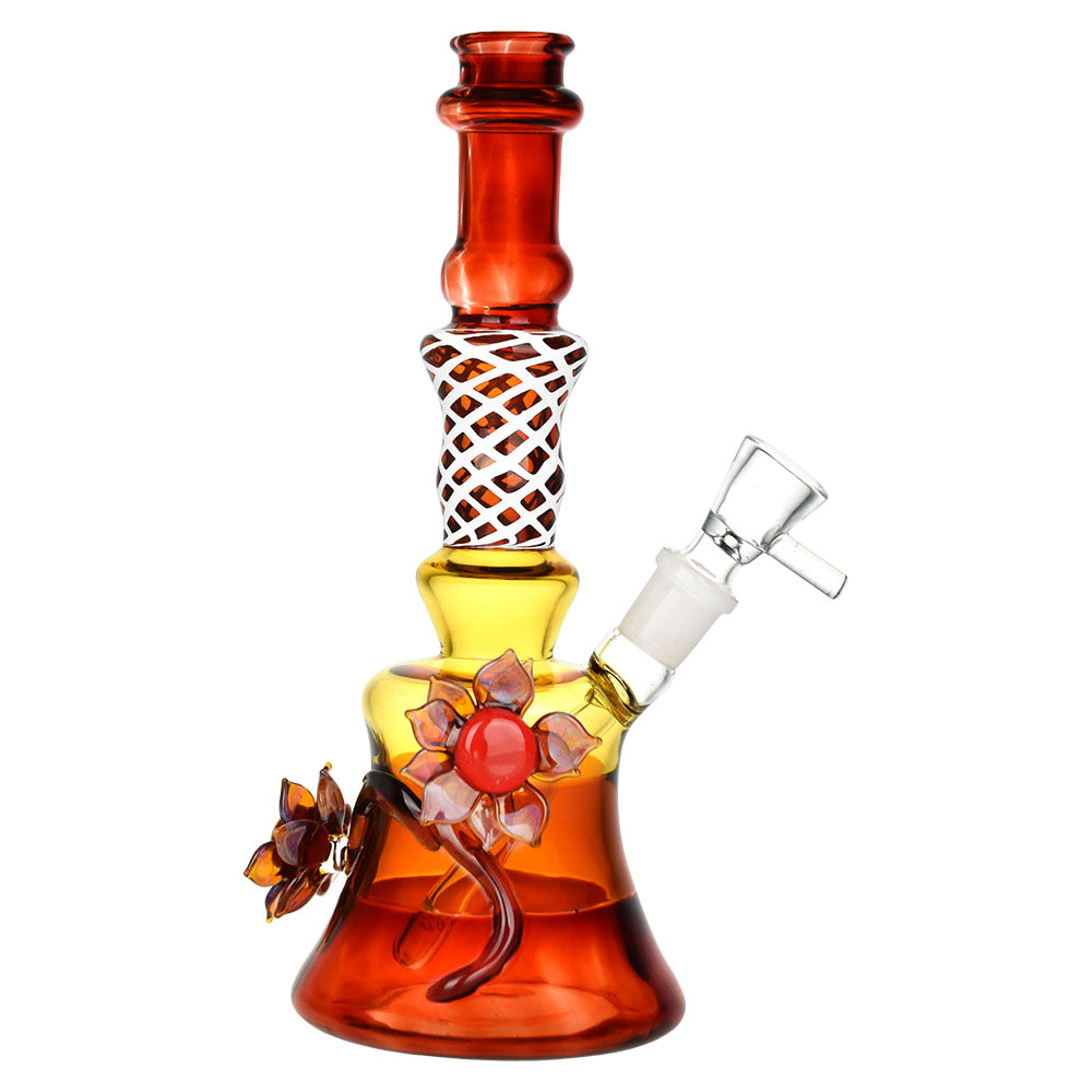 Amber Autumn Flower Bong Bongs - Tophatter Daily Deals