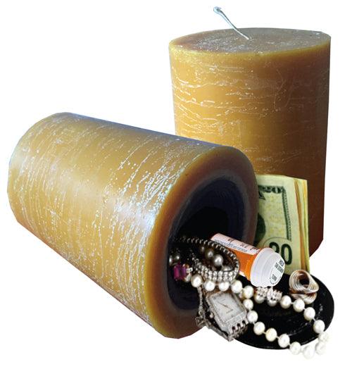 Diversion Candle Safe - Amber Yellow Security - Tophatter Daily Deals
