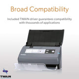 Ambir ImageScan Pro 820ix 20ppm High-Speed ADF Scanner for Windows PC and Mac Scanner - Tophatter Daily Deals