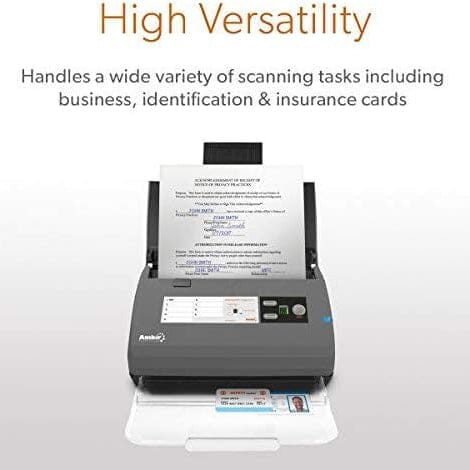 Ambir ImageScan Pro 820ix 20ppm High-Speed ADF Scanner for Windows PC and Mac Scanner - Tophatter Daily Deals