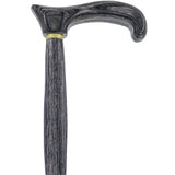 USA-Made Twisted Blackwood Cane: Stylish Colorwood Laminate Wooden Colortone Walking Canes - Tophatter Daily Deals