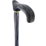 USA-Made Twisted Blackwood Cane: Stylish Colorwood Laminate Wooden Colortone Walking Canes - Tophatter Daily Deals