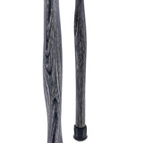 USA-Made Twisted Blackwood Cane: Stylish Colorwood Laminate Wooden Colortone Walking Canes - Tophatter Daily Deals