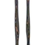 USA-Made Twisted Camo Cane: Stylish Colorwood Laminate Wooden Colortone Walking Canes - Tophatter Daily Deals