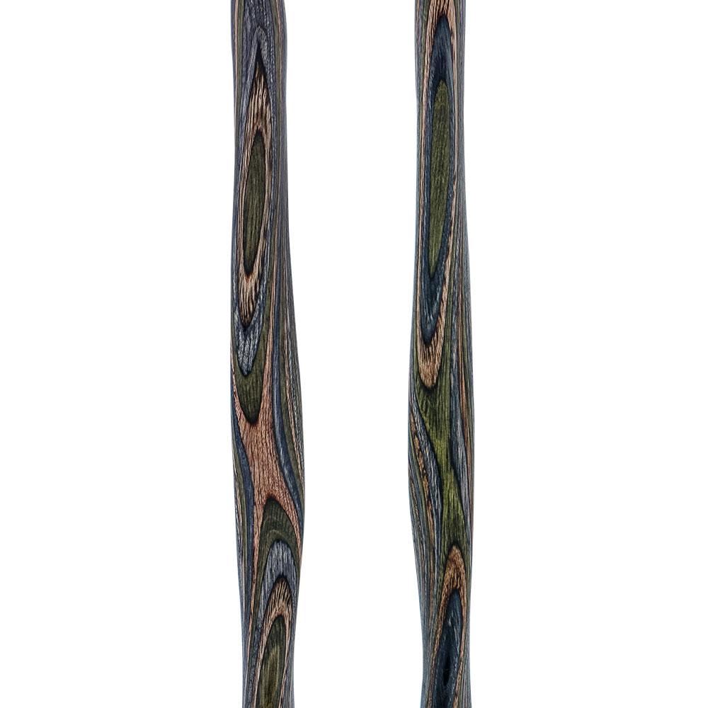 USA-Made Twisted Camo Cane: Stylish Colorwood Laminate Wooden Colortone Walking Canes - Tophatter Daily Deals